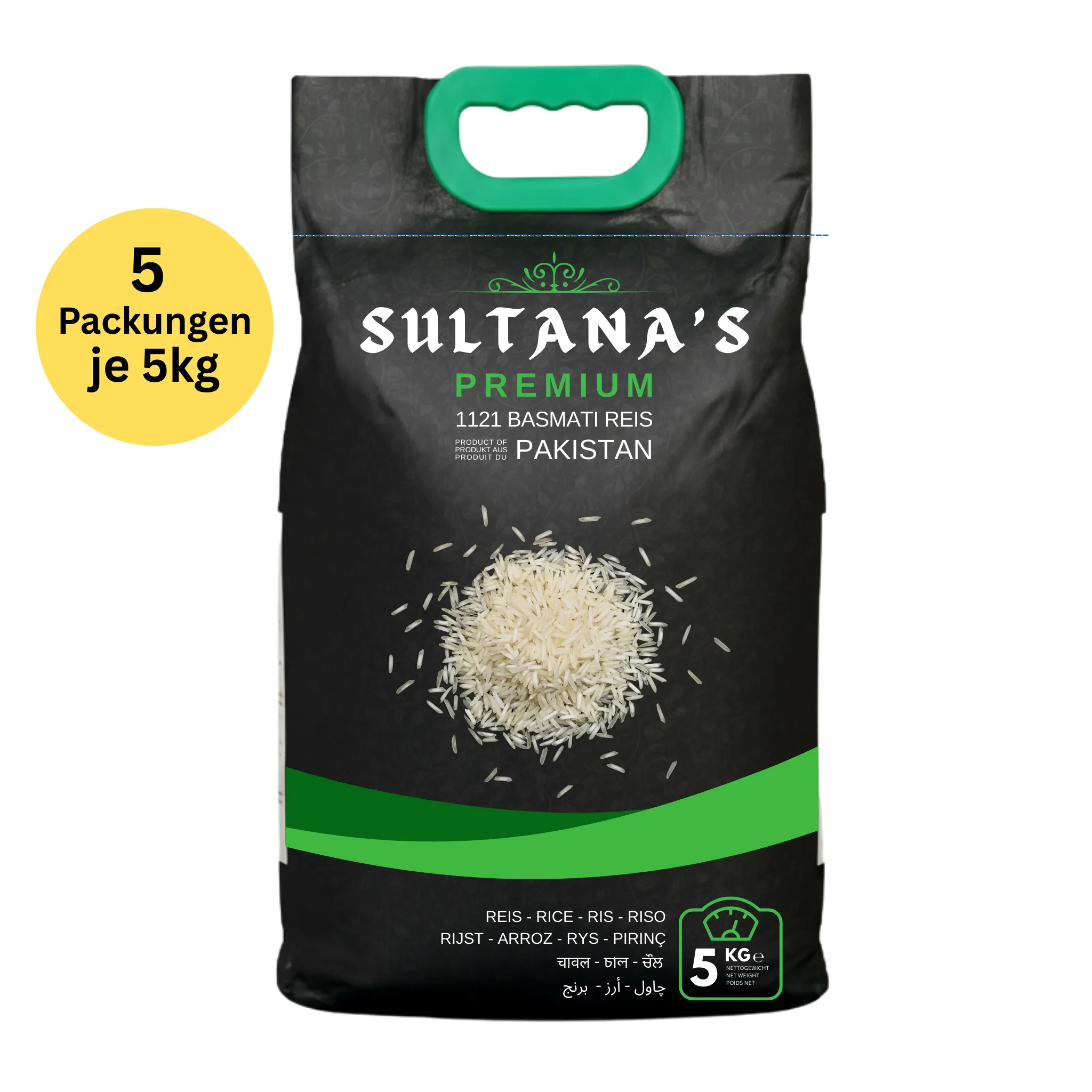 Basmati Reis 25kg - 1121 Extra Langkorn